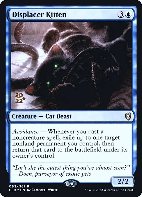 Displacer Kitten · Battle for Baldur's Gate Promos 63s/104