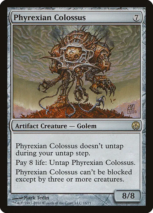 Phyrexian Colossus · Duel Decks: Phyrexia vs. the Coalition 16/71