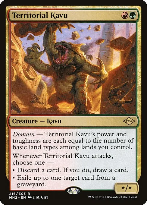 Territorial Kavu · Modern Horizons 2 216/493