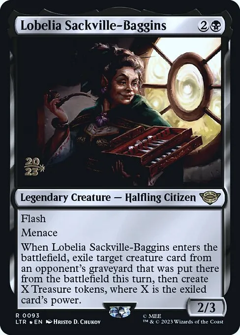 Lobelia Sackville-Baggins · Tales of Middle-earth Promos 93s/86