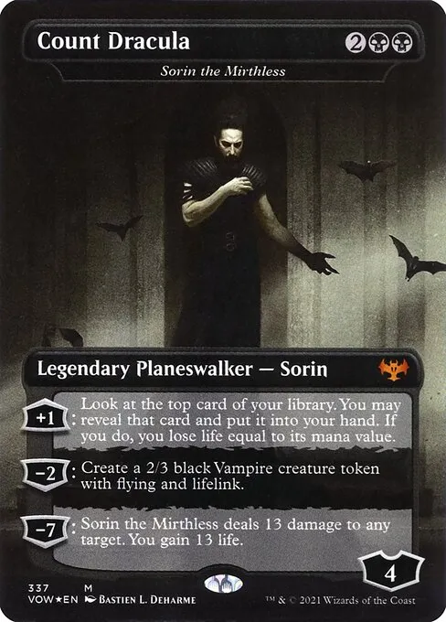 Sorin the Mirthless · Innistrad: Crimson Vow 337/423