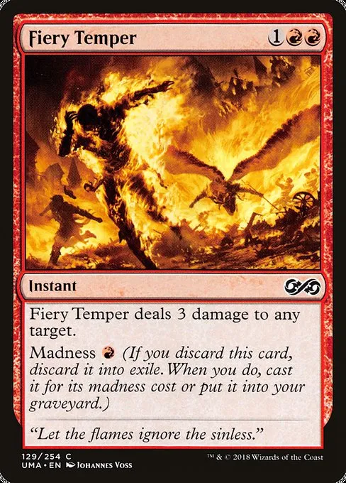 Fiery Temper · Ultimate Masters 129/254