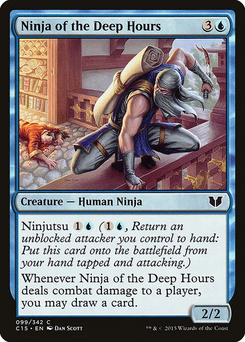 Ninja of the Deep Hours · Commander 2015 99/342