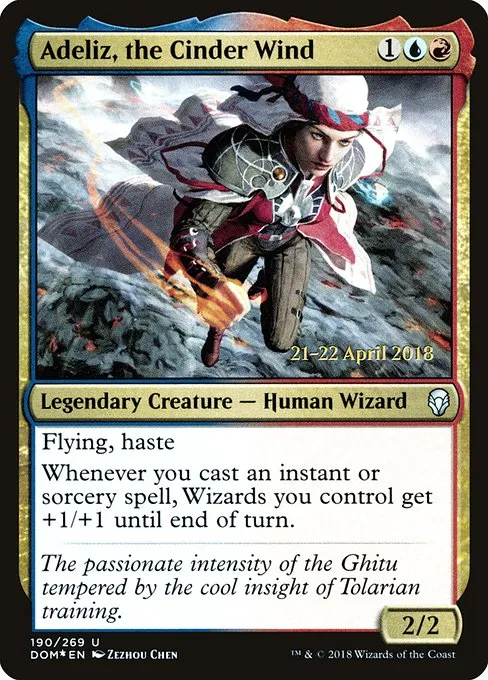 Adeliz, the Cinder Wind · Dominaria Promos 190s/118