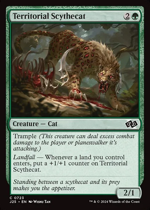 Territorial Scythecat · Foundations Jumpstart 723/779