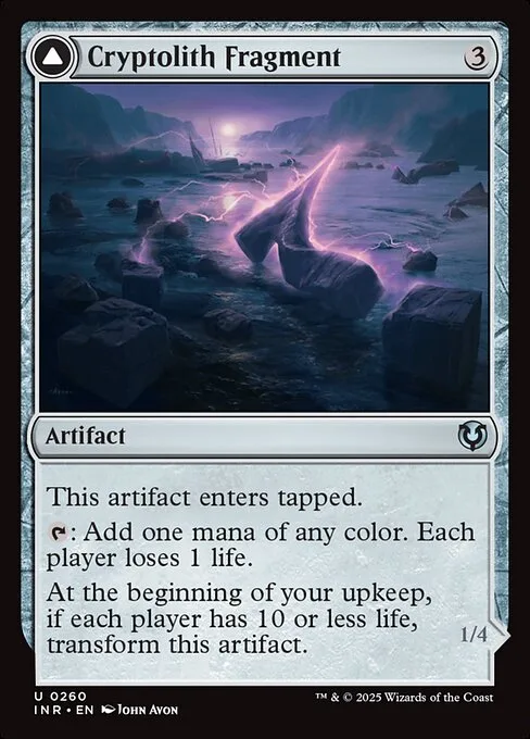 Cryptolith Fragment // Aurora of Emrakul · Innistrad Remastered 260/495