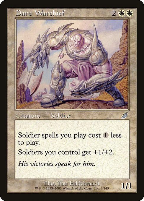 Daru Warchief · Scourge 6/143