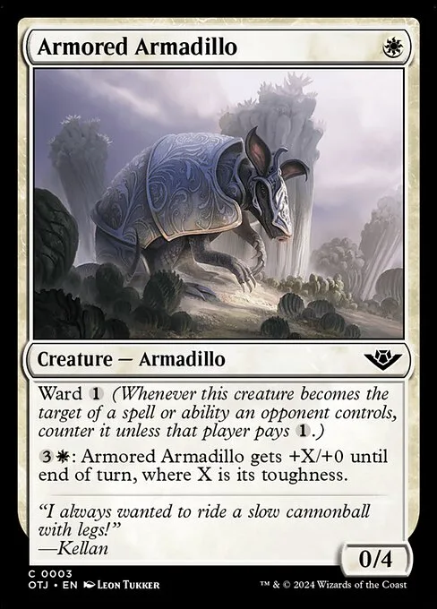 Armored Armadillo · Outlaws of Thunder Junction 3/374