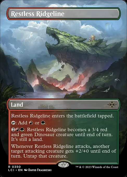 Restless Ridgeline · The Lost Caverns of Ixalan 350/416