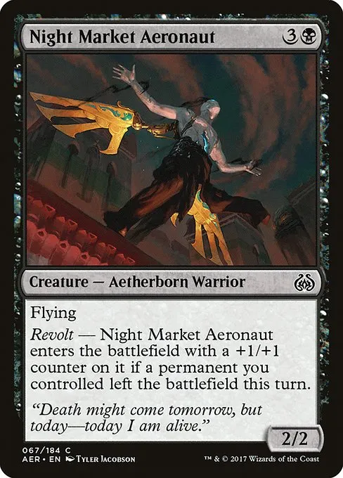 Night Market Aeronaut · Aether Revolt 67/197