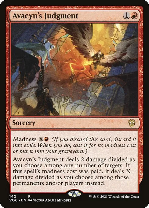 Avacyn's Judgment · Crimson Vow Commander 142/188