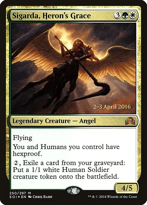 Sigarda, Heron's Grace · Shadows over Innistrad Promos 250s/90