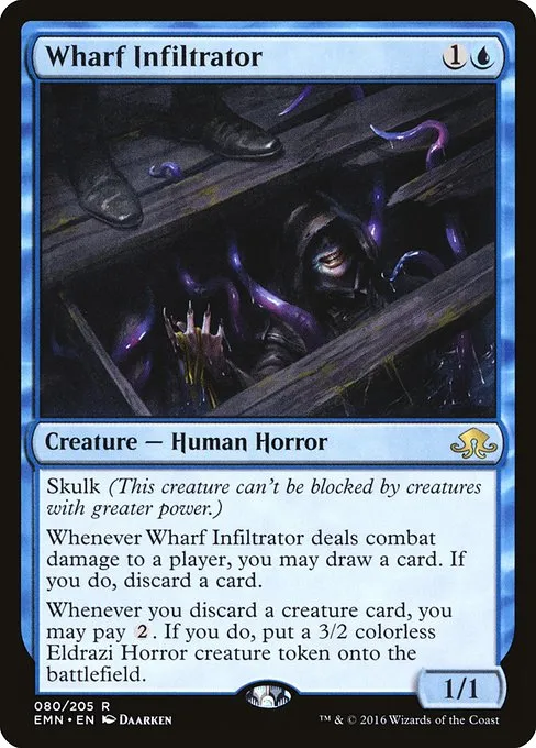 Wharf Infiltrator · Eldritch Moon 80/208