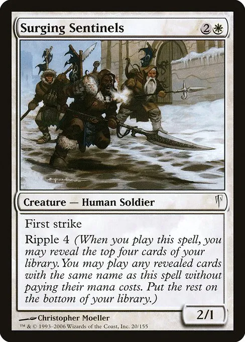 Surging Sentinels · Coldsnap 20/155