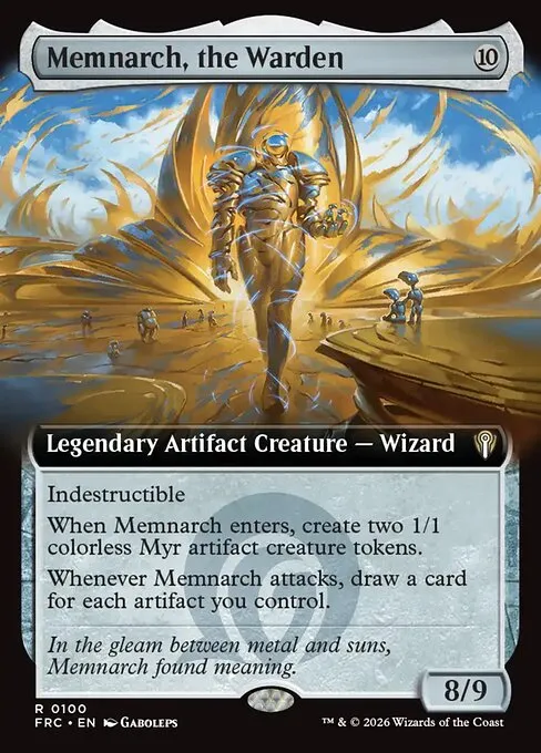 Memnarch, the Warden · Reality Fracture Commander 100/2