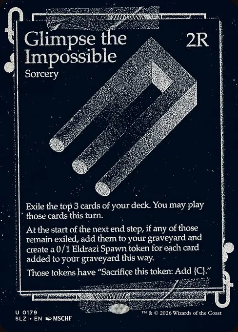 Glimpse the Impossible · The Zeta Set 179/21