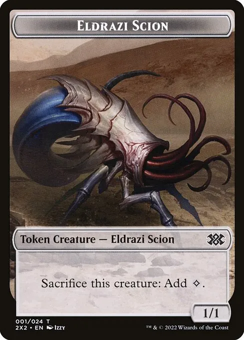 Eldrazi Scion · Double Masters 2022 Tokens 1/24