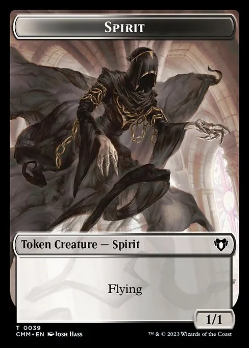 Spirit · Commander Masters Tokens 39/81