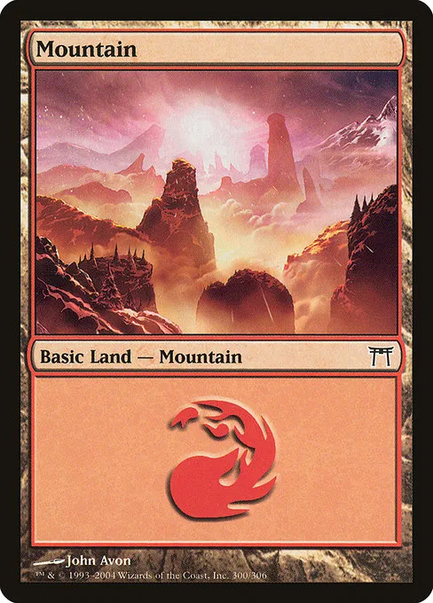Mountain · Champions of Kamigawa 300/307
