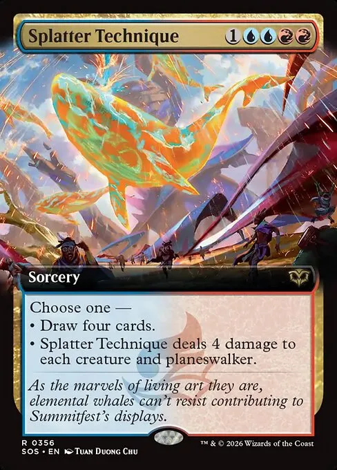 Splatter Technique · Secrets of Strixhaven 356/368