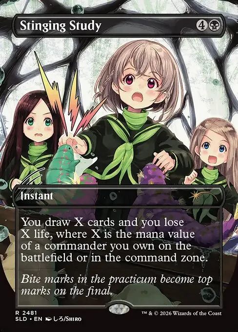 Stinging Study · Secret Lair Drop 2481/2547