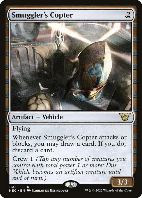 Smuggler's Copter · Neon Dynasty Commander 160/179