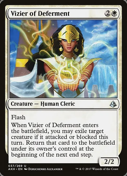 Vizier of Deferment · Amonkhet 37/287