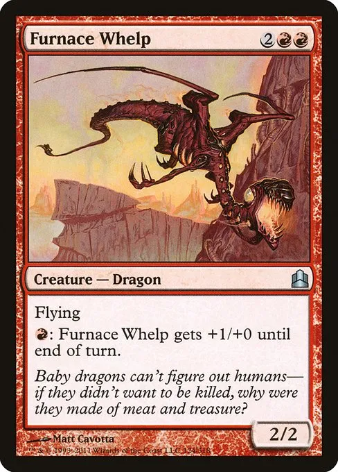 Furnace Whelp · Commander 2011 124/318