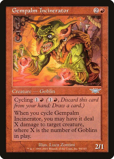 Gempalm Incinerator · Legions 94/145
