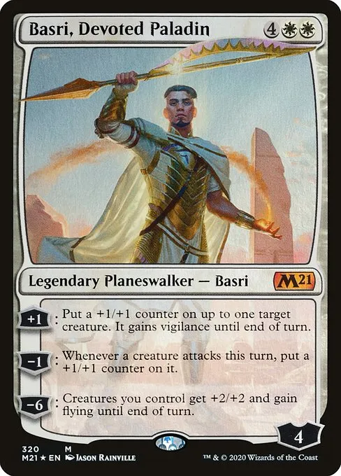 Basri, Devoted Paladin · Core Set 2021 320/397