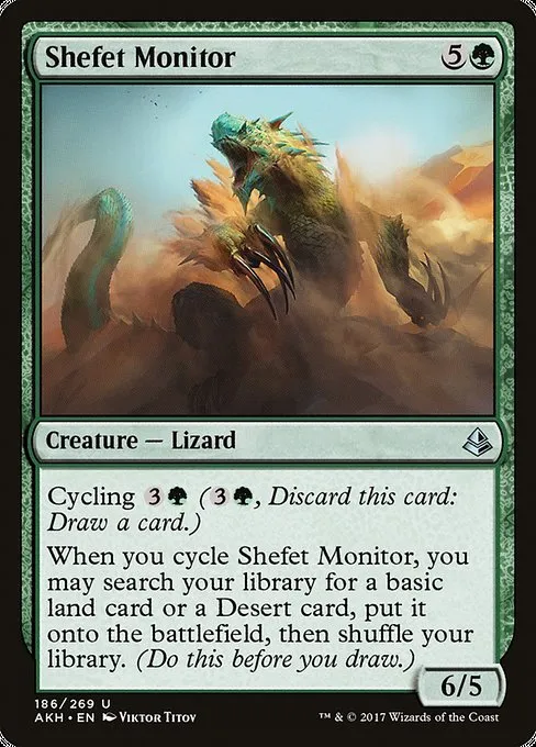 Shefet Monitor · Amonkhet 186/287