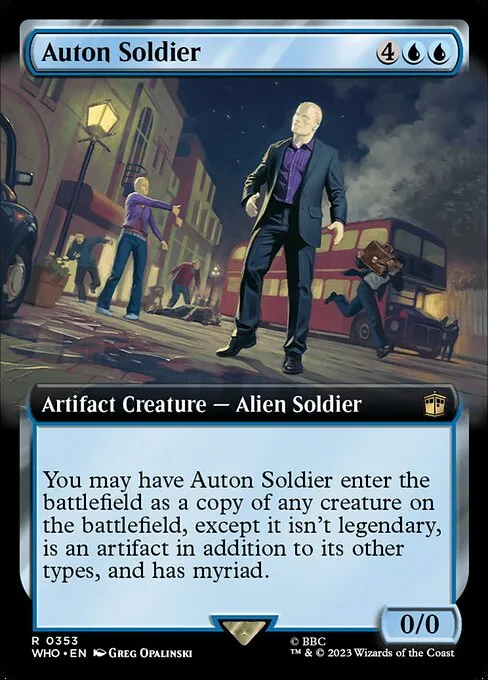 Auton Soldier · Doctor Who 353/1178
