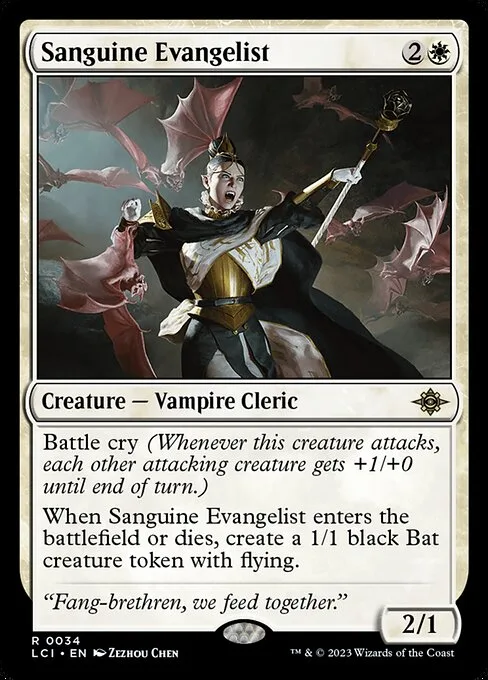 Sanguine Evangelist · The Lost Caverns of Ixalan 34/416