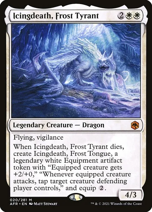 Icingdeath, Frost Tyrant · Adventures in the Forgotten Realms 20/424
