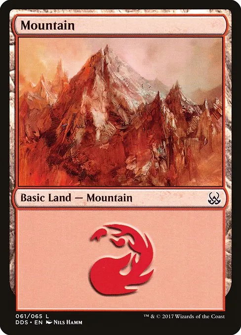 Mountain · Duel Decks: Mind vs. Might 61/65