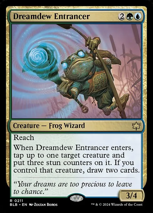 Dreamdew Entrancer · Bloomburrow 211/398
