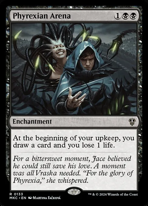 Phyrexian Arena · Murders at Karlov Manor Commander 133/358