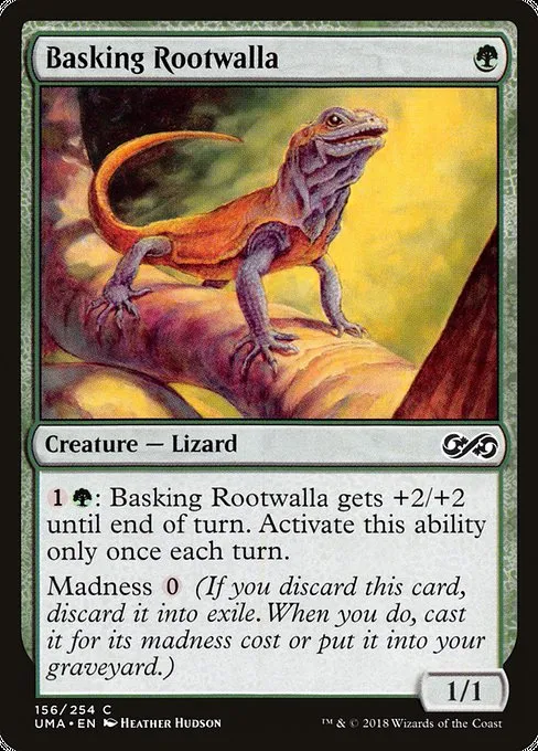 Basking Rootwalla · Ultimate Masters 156/254
