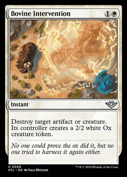 Bovine Intervention · Outlaws of Thunder Junction 6/374
