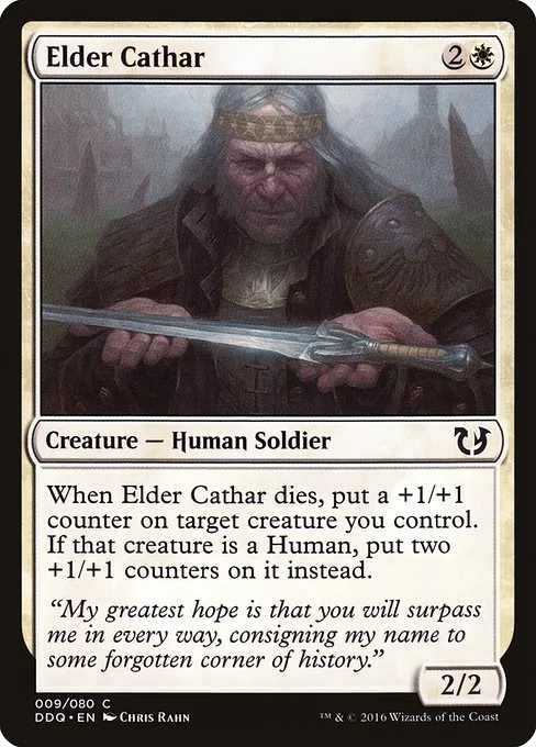 Elder Cathar · Duel Decks: Blessed vs. Cursed 9/80