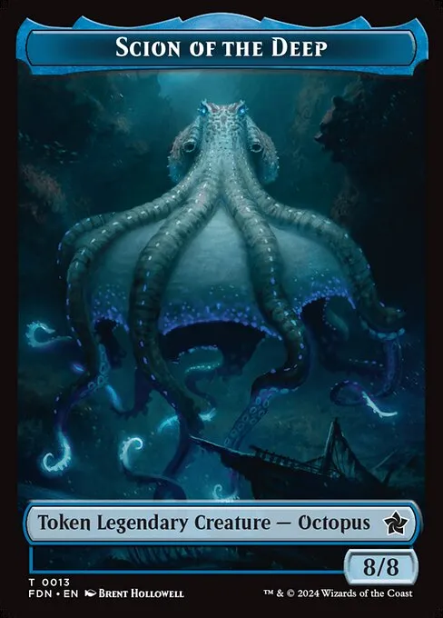 Scion of the Deep · Foundations Tokens 13/33