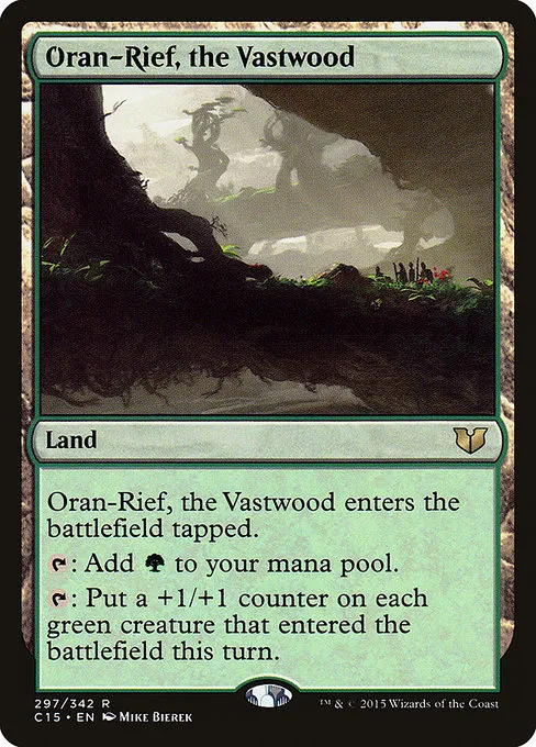 Oran-Rief, the Vastwood · Commander 2015 297/342