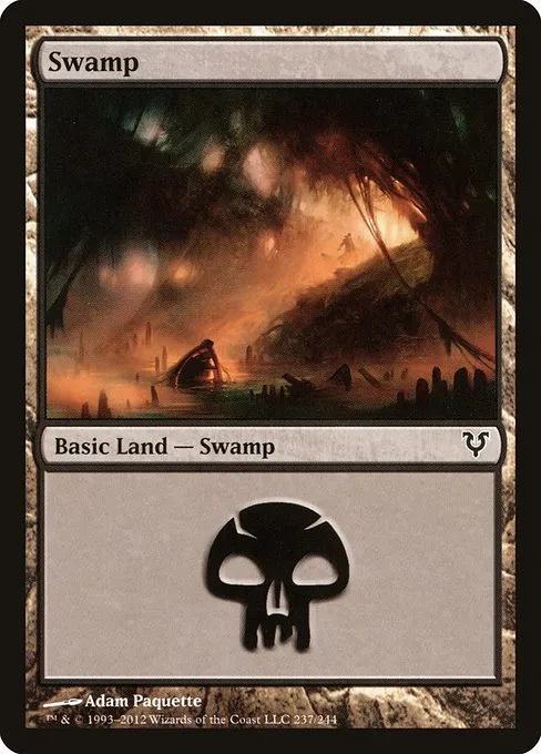 Swamp · Avacyn Restored 237/244