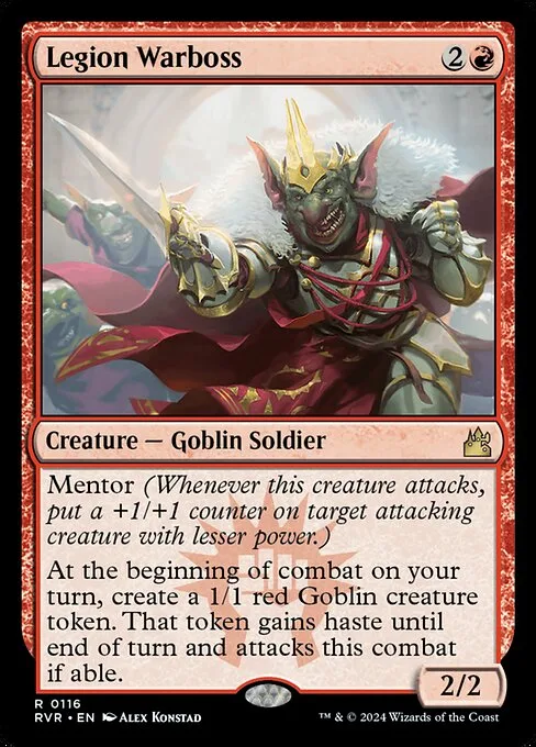 Legion Warboss · Ravnica Remastered 116/531