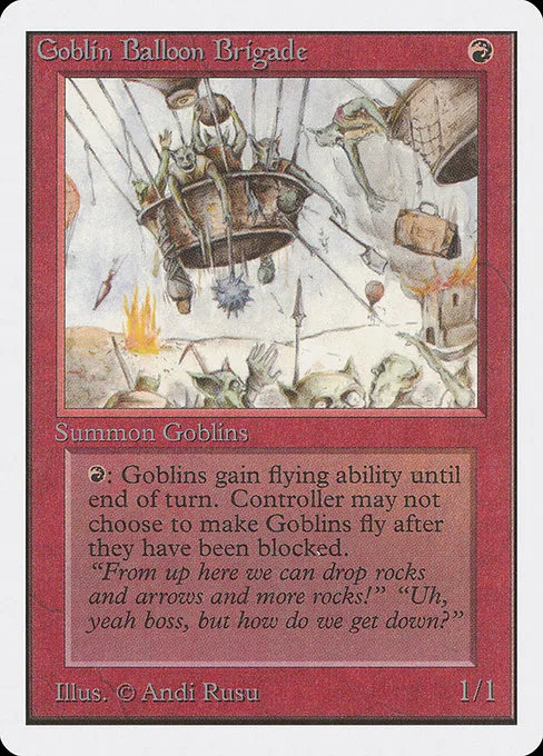 Goblin Balloon Brigade · Unlimited Edition 154/302