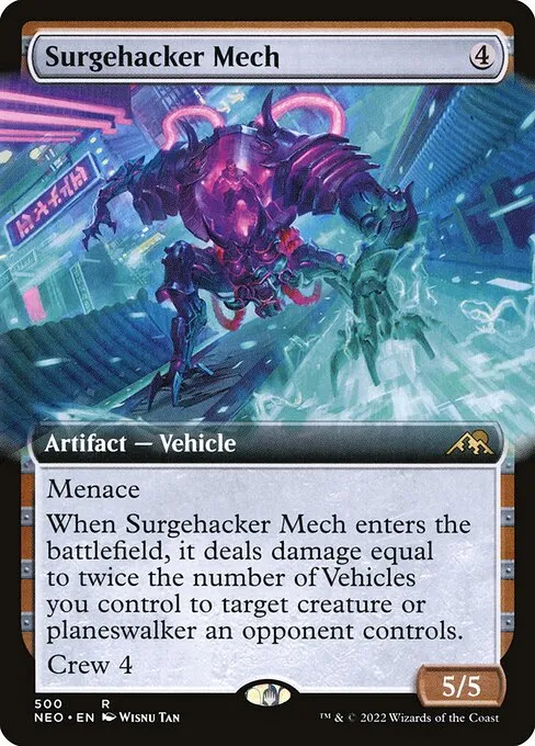 Surgehacker Mech · Kamigawa: Neon Dynasty 500/531
