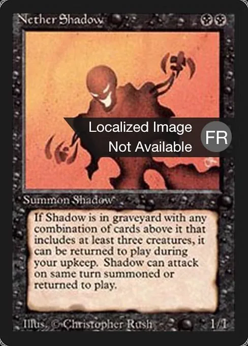 Nether Shadow · Foreign Black Border 118/307