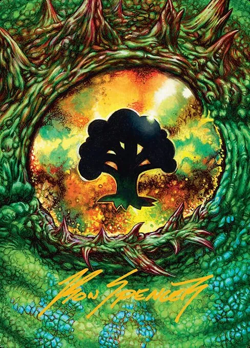 Forest // Forest · Tarkir: Dragonstorm Art Series 32/54