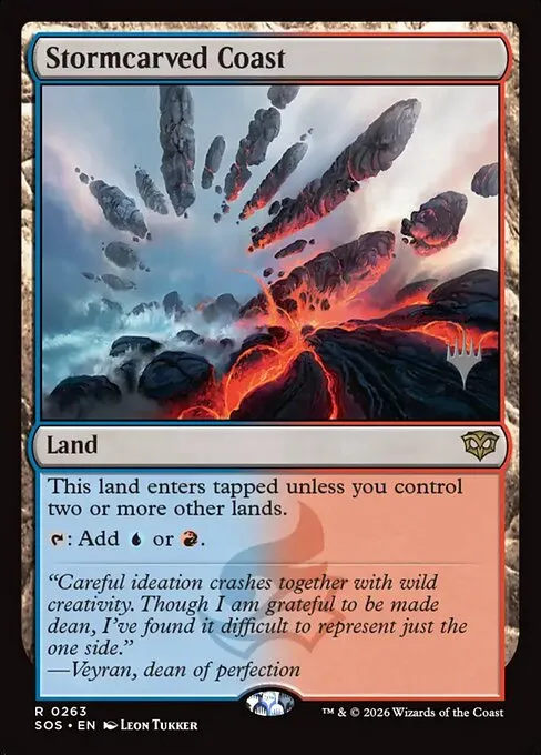 Stormcarved Coast · Secrets of Strixhaven Promos 263p/80