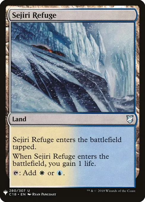 Sejiri Refuge · The List C18-280/5050